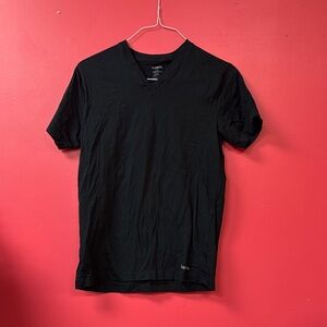 Bench Black V-Neck Short Sleeve Tee